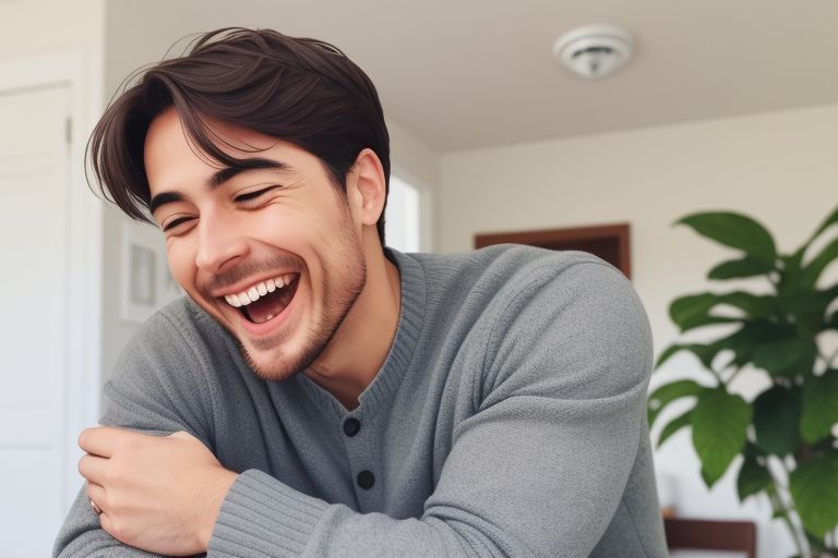 Chaque homme drôle ou qui sourit est photogénique : le rire est communicatif